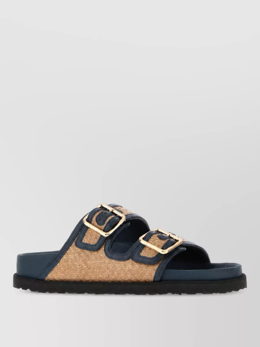 Birkenstock 1774 raffia sandals