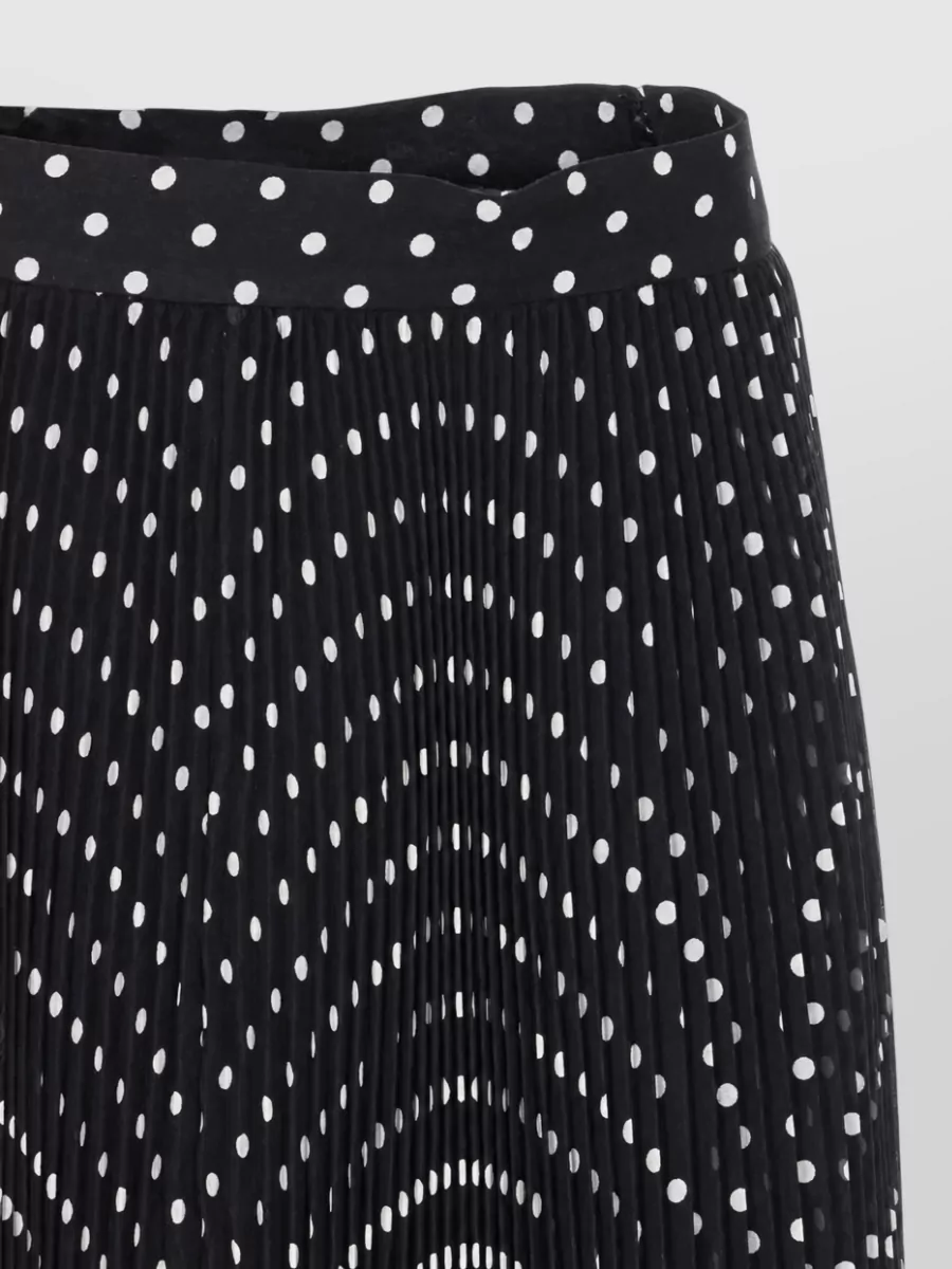 Valentino Garavani Silk Pleated Skirt