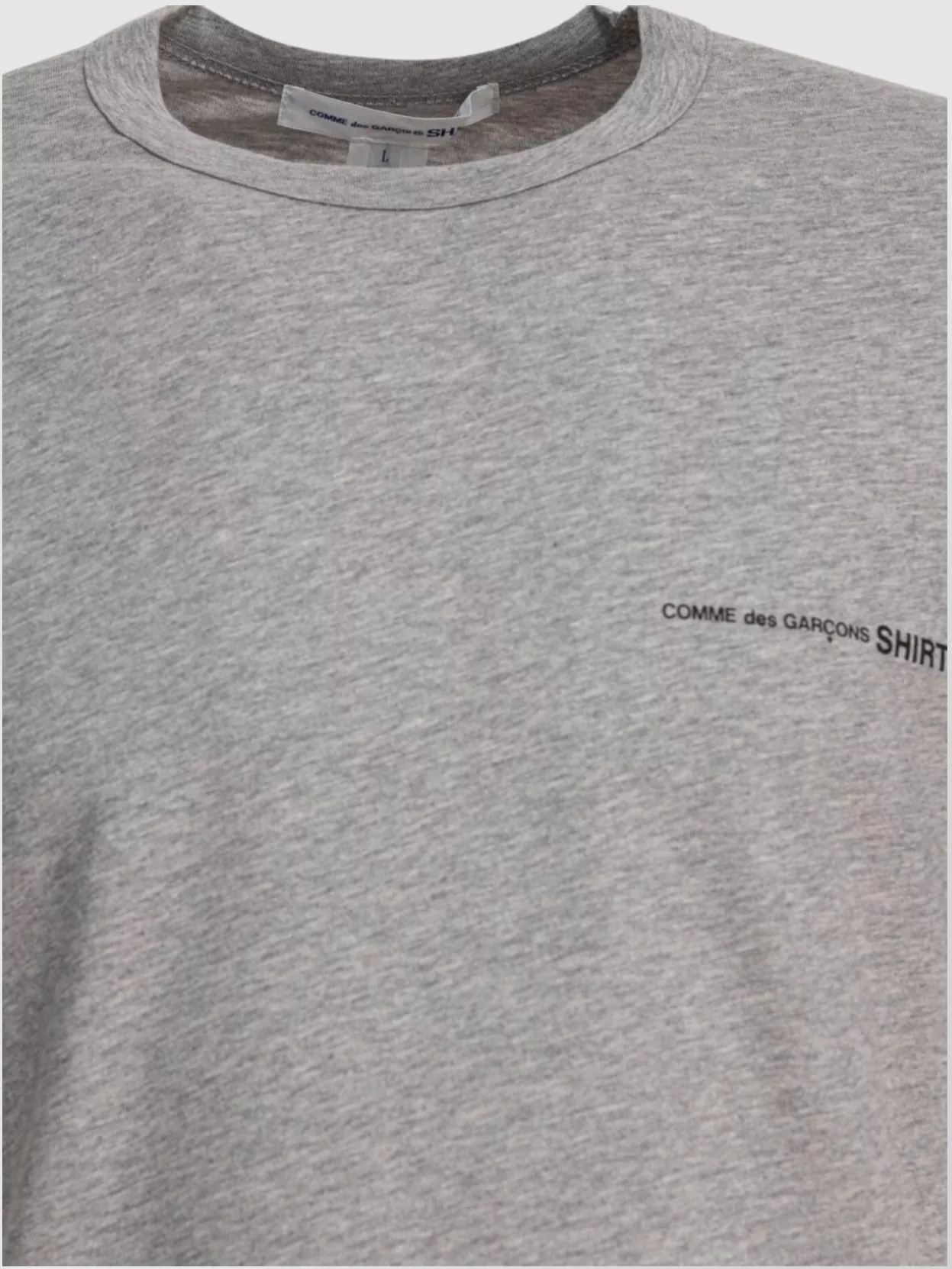 Comme Des Garçons Crew Neck T-Shirt Short Sleeves