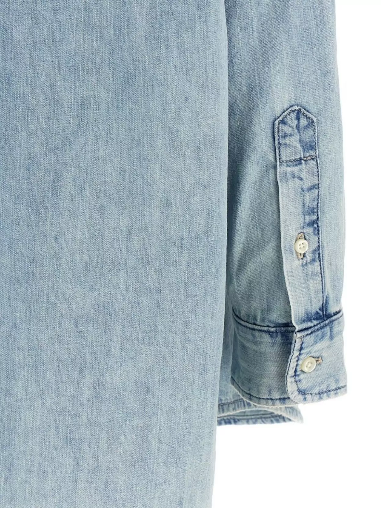Shop Polo Ralph Lauren Denim Shirt With Long Sleeves And Chest Pocket
