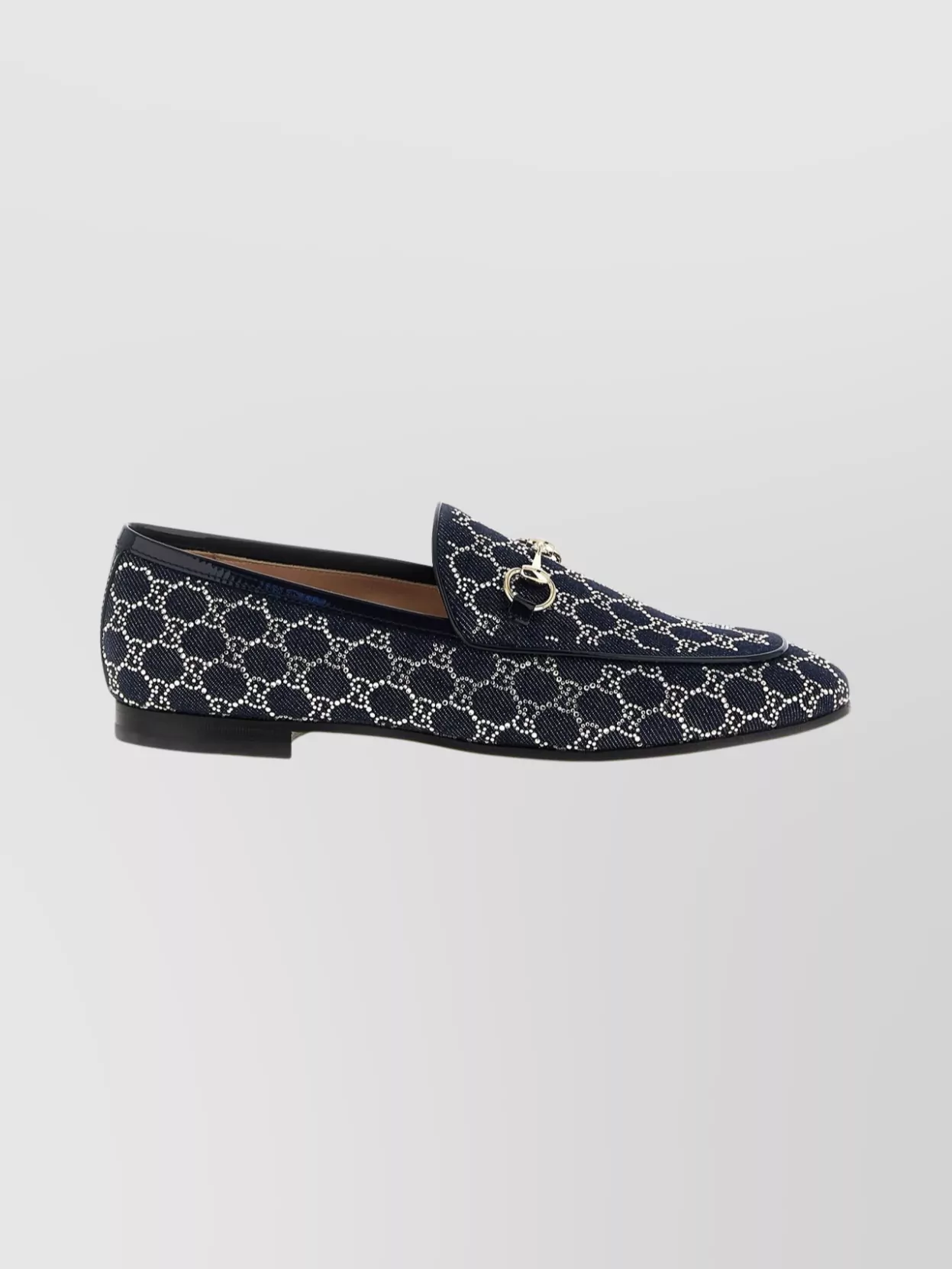 Gucci Jordaan Loafers Featuring Horsebit Detail In Blue