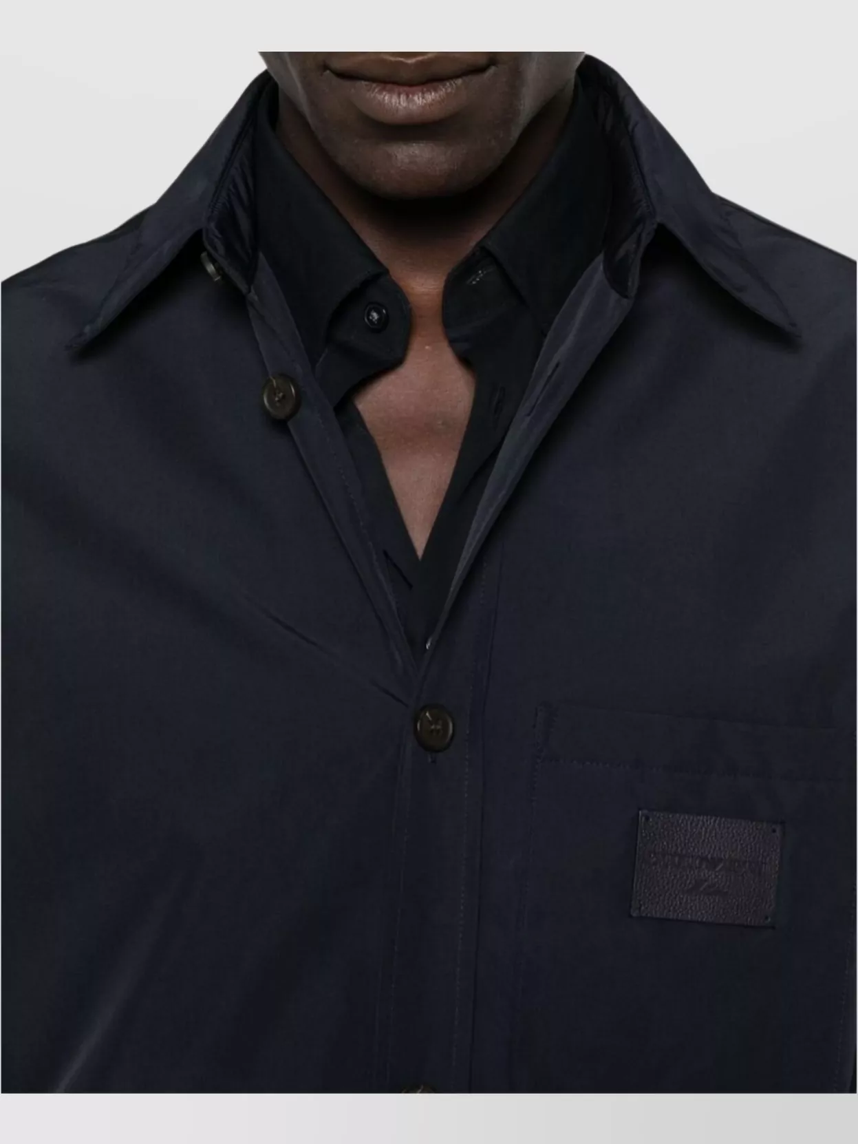 Emporio Armani Long Sleeves Logo Shirt
