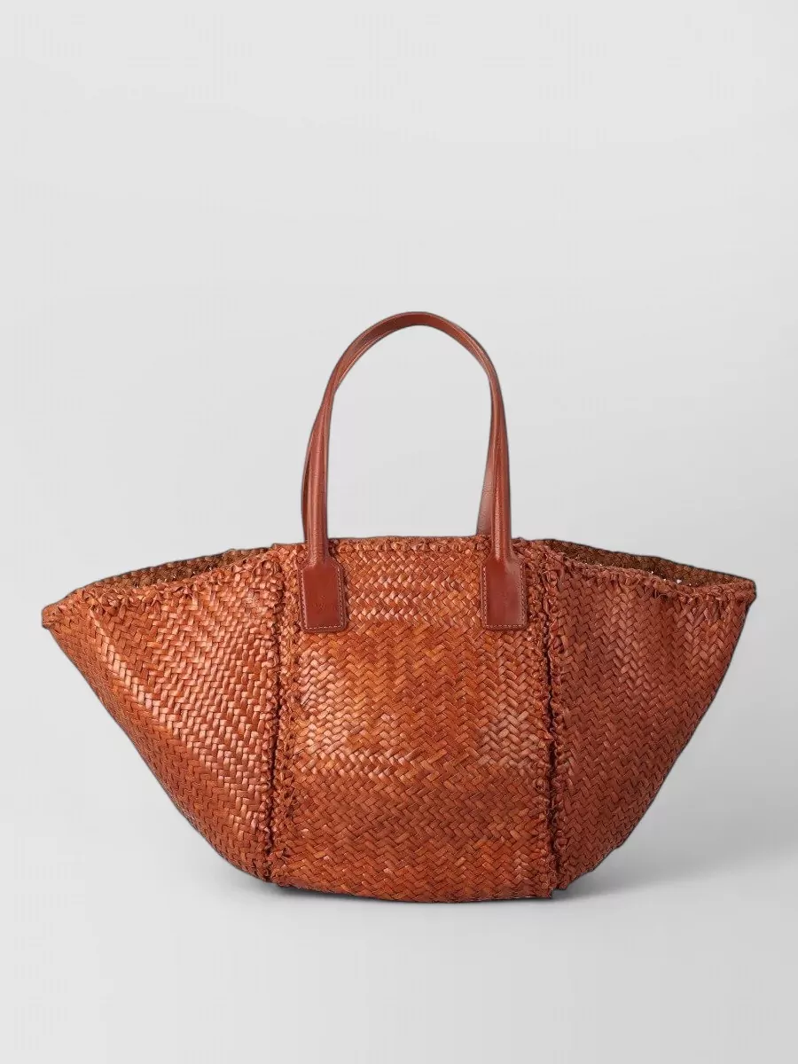 Dragon Diffusion teresa leather beach bag