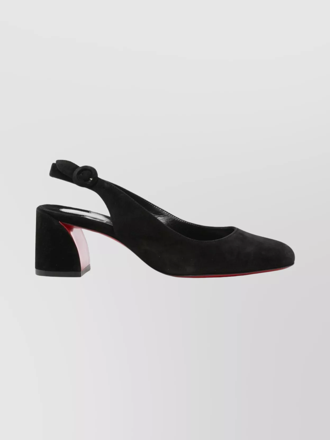 Christian Louboutin Block Heel Sandals Round Toe