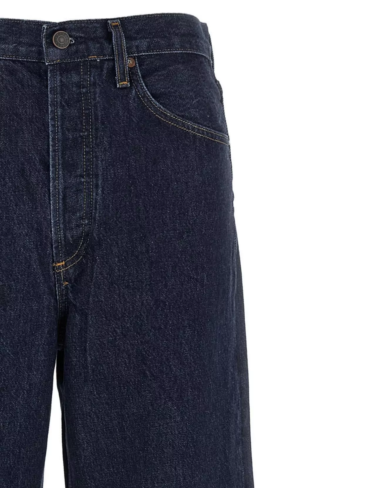 Agolde Lady's Wide-Leg Jeans With Five Pockets