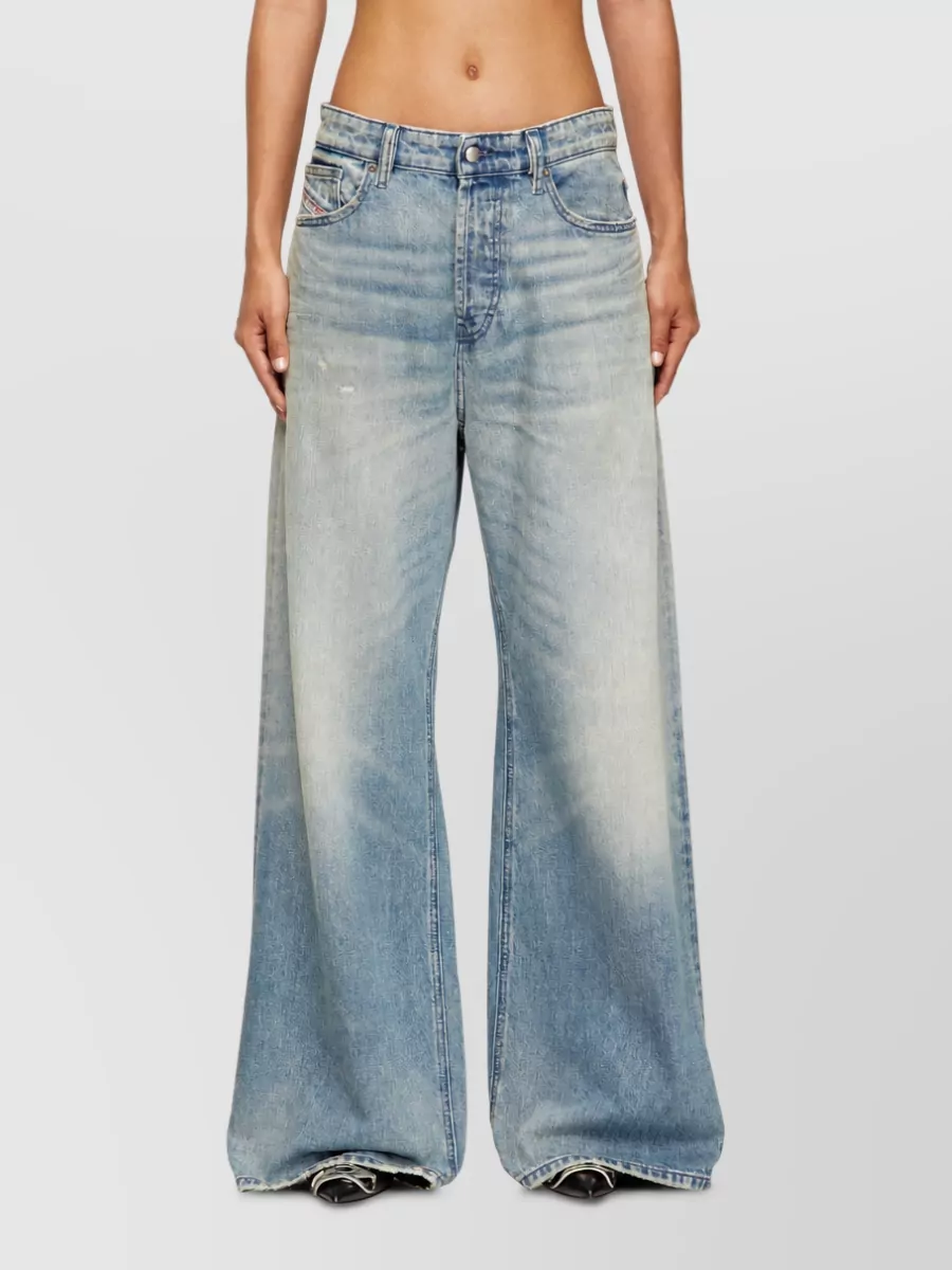 Diesel Denim Wide-Leg Jeans