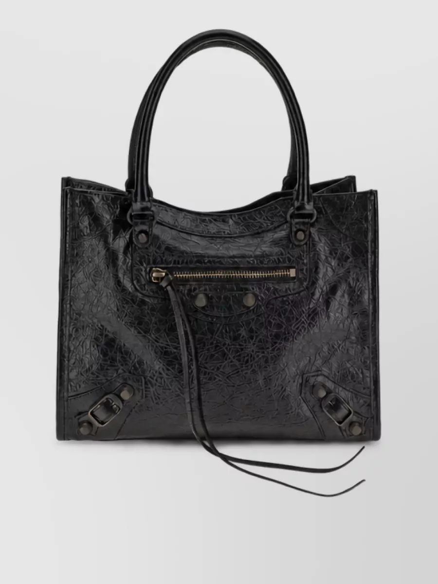 Balenciaga na lamb leather tote bag