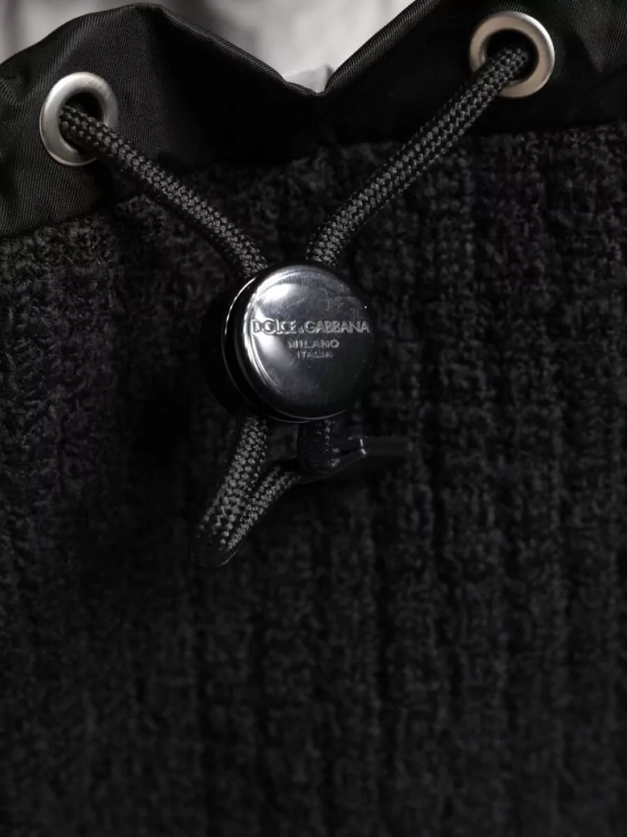 Dolce&Gabbana Wool Blend Duffel Backpack