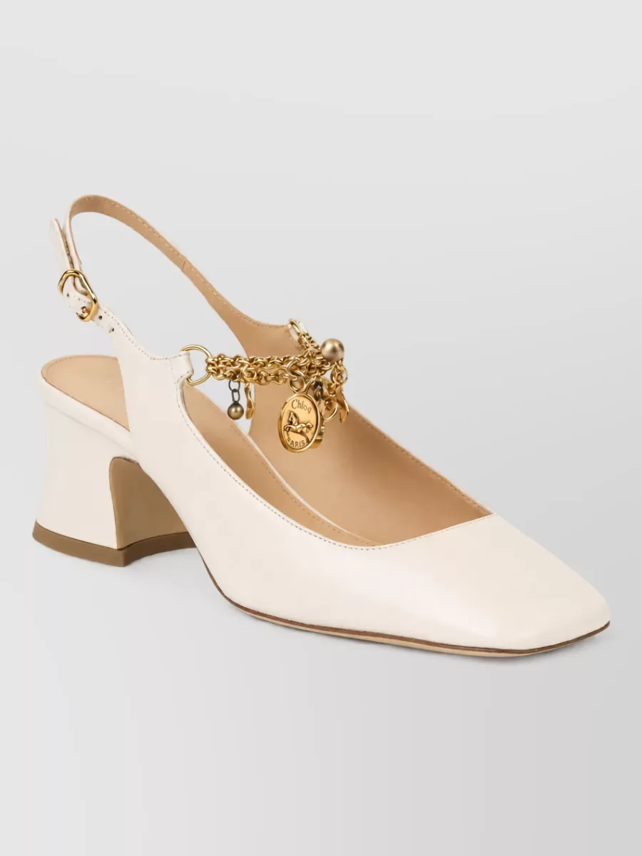 Chloé Leather Mules