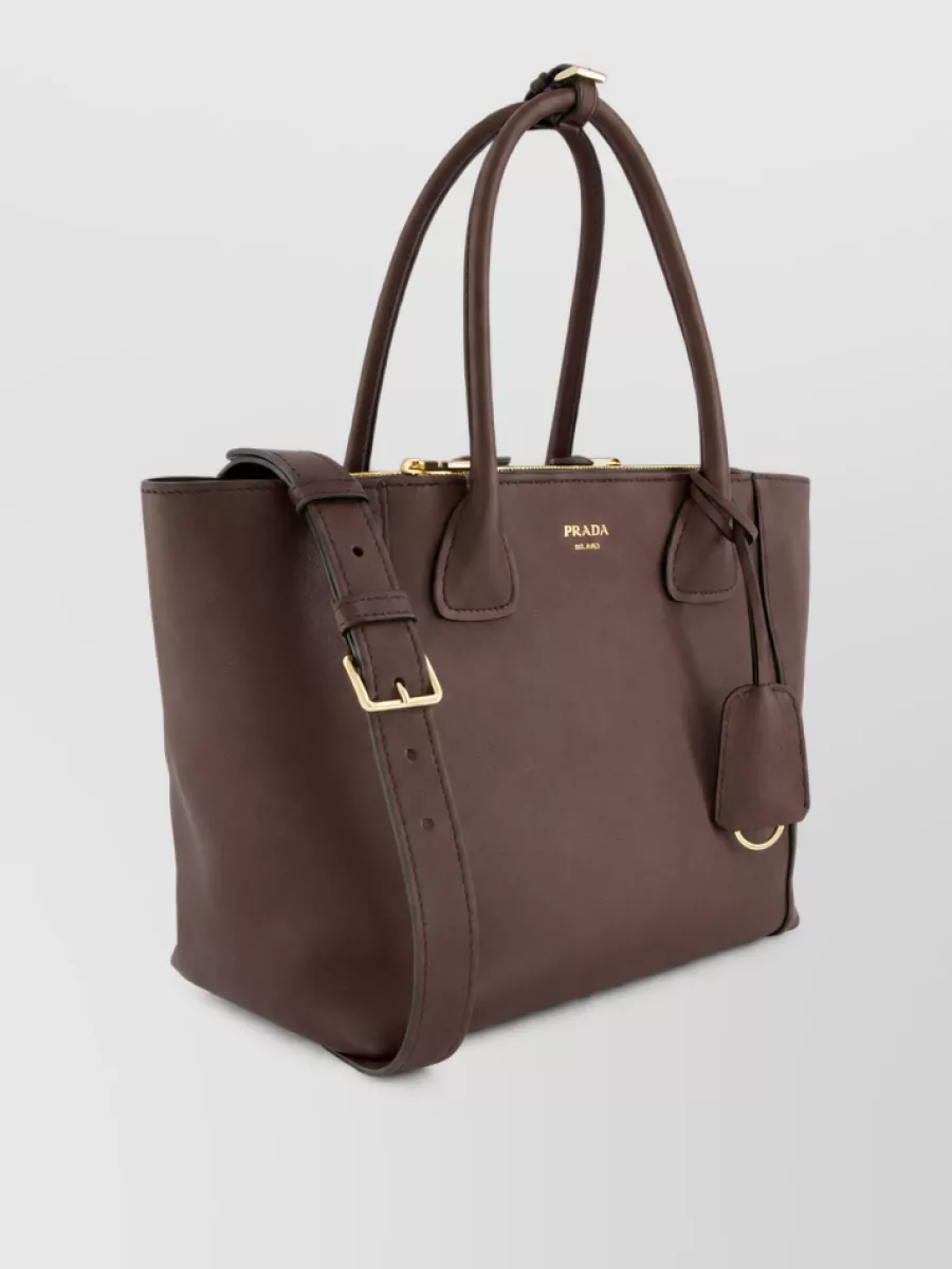 Prada Nova Large Leather Tote Bag
