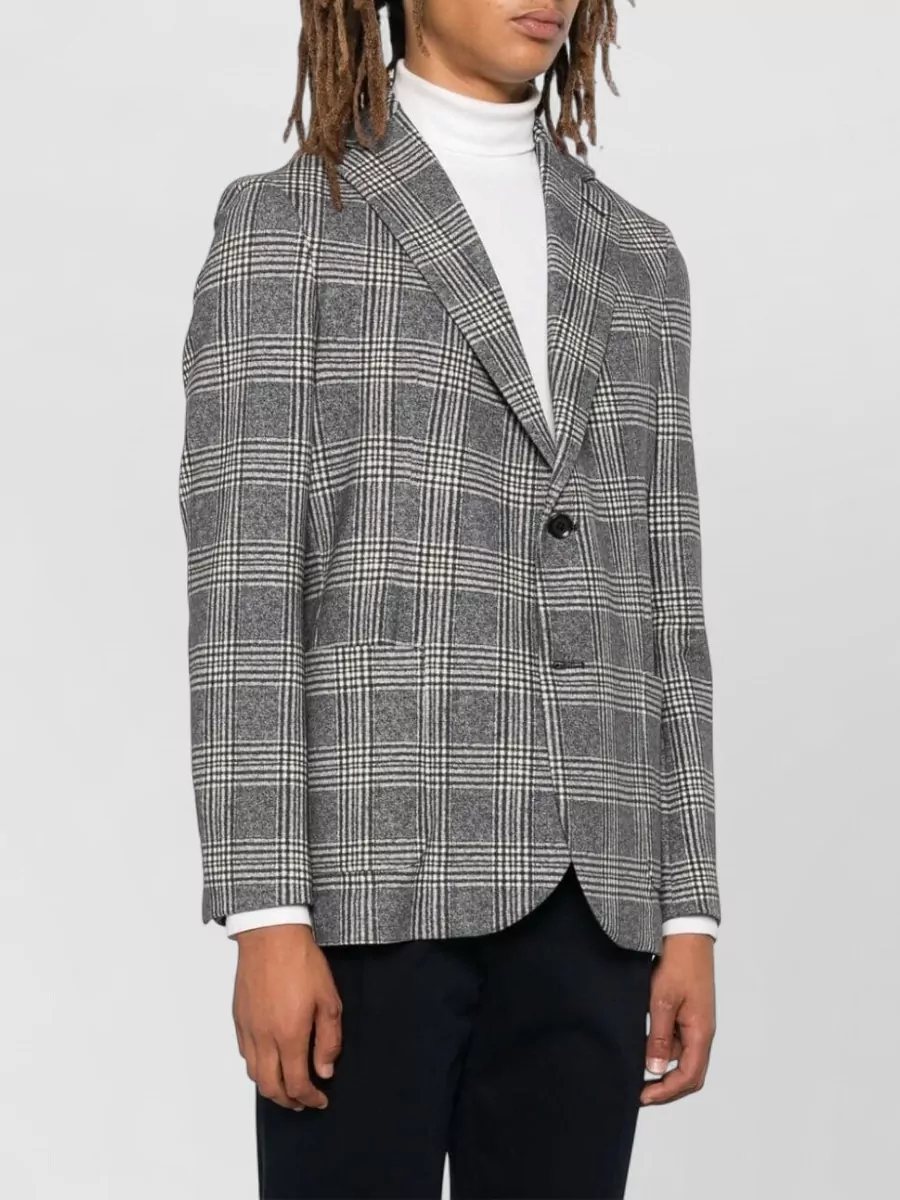 Circolo 1901 Checked Single-Breasted Blazer
