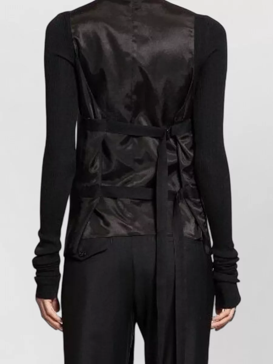 Ann Demeulemeester Viscose Waistcoat