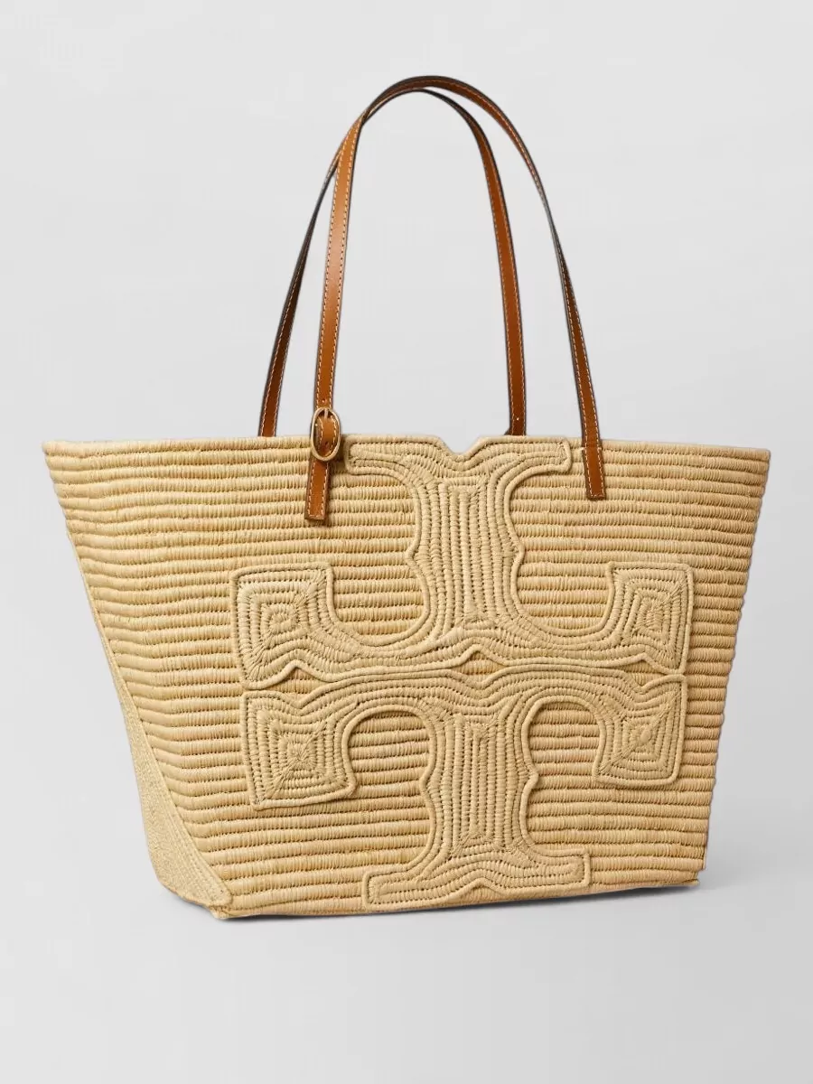 Tory Burch Ella Large Raffia Beach Bag