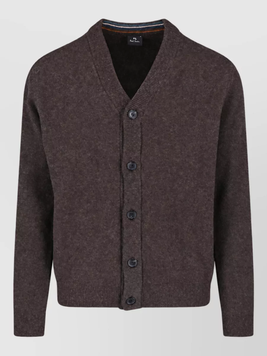 Paul Smith merino wool crewneck jacket