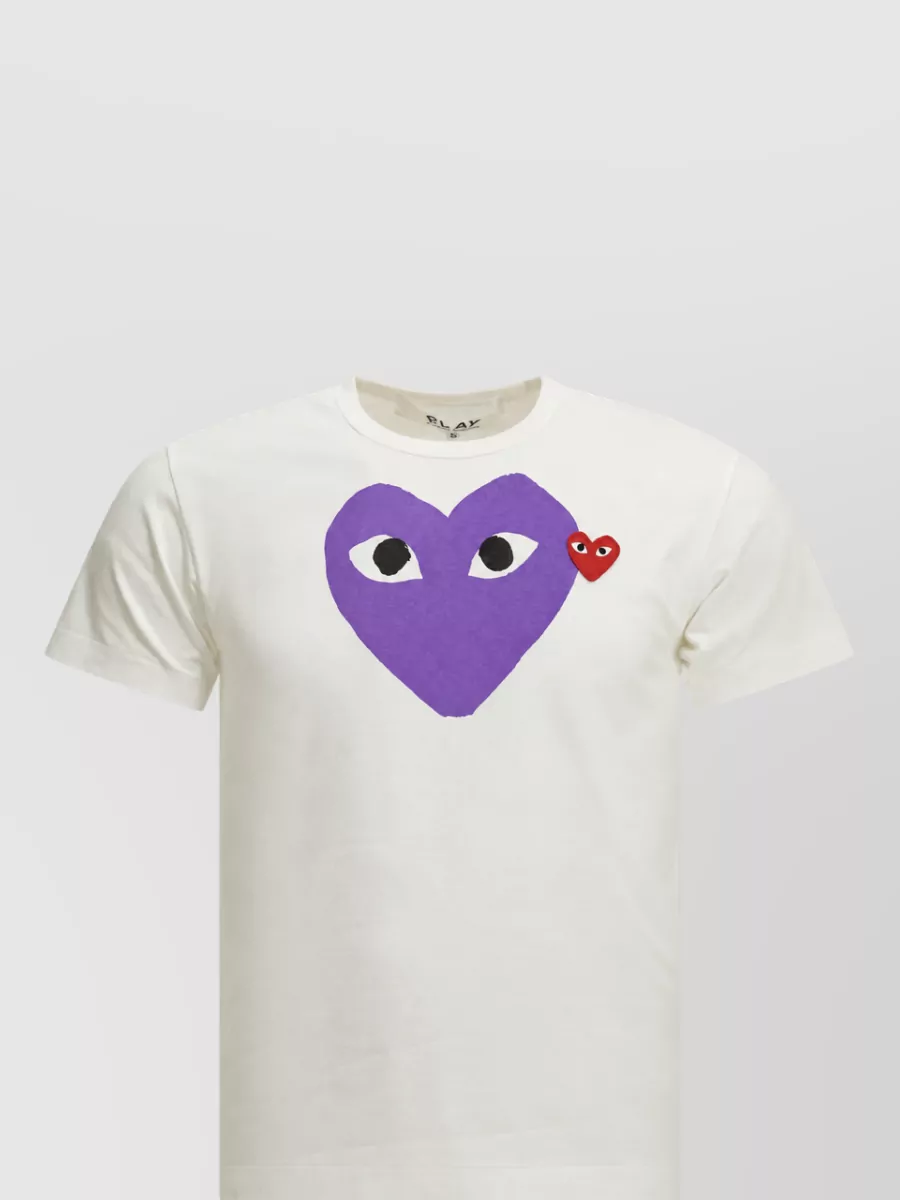 Comme Des Garçons Play Cotton Crew-Neck T-Shirt