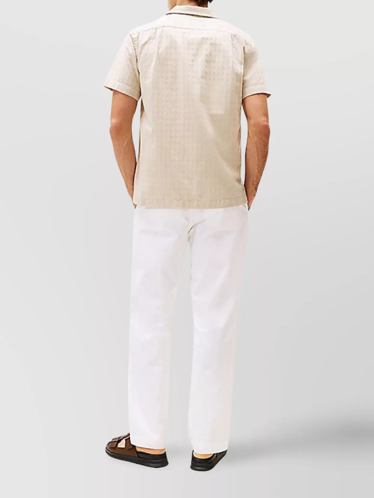 Tommy Hilfiger Dobby Linen Cotton Shirt