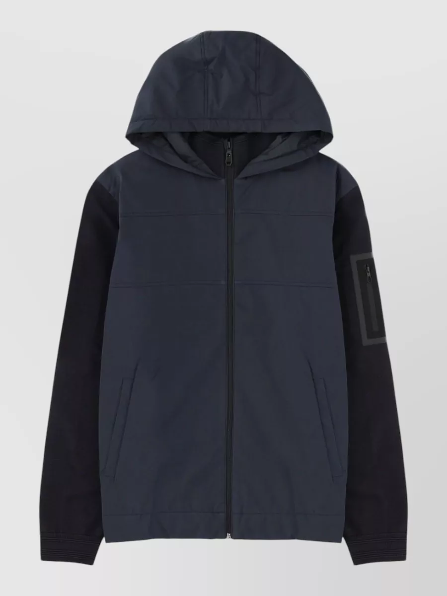 Boss hooded raincoat