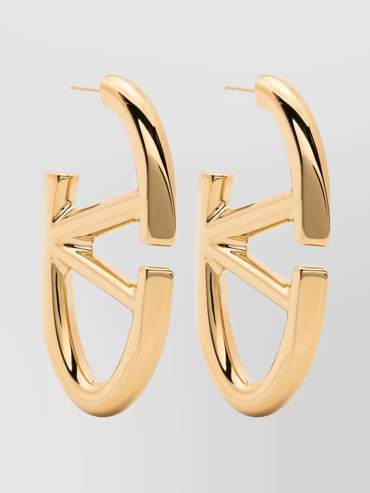 Valentino Garavani Vlogo The Bold Edition Earrings In Gold