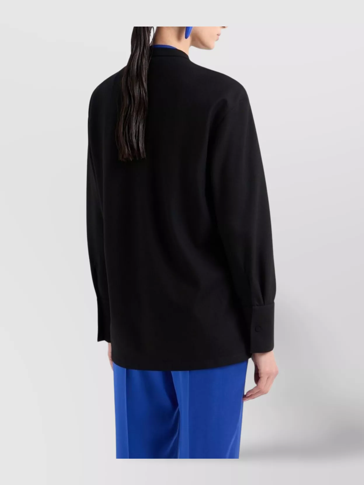 Giorgio Armani Sophisticated Mandarin Collar Shirt