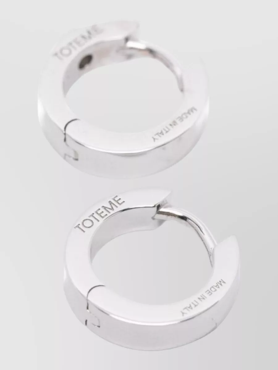Totême Stylish Hoop Earrings For Everyday Wear