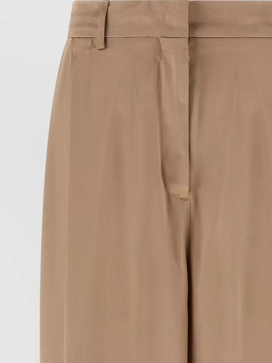 Fabiana Filippi Satin Tailored Trousers