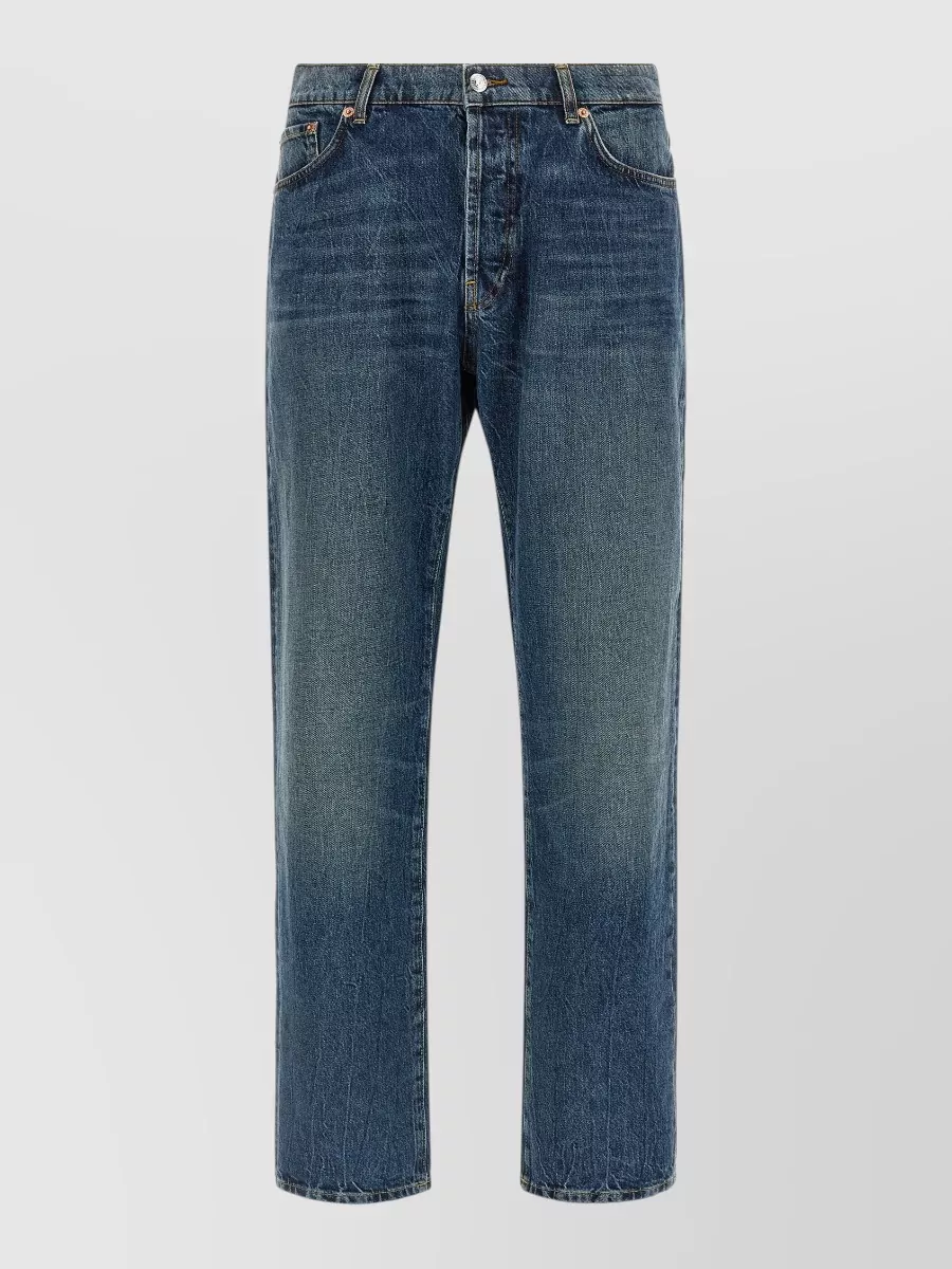 Department 5 denim straight-leg jeans