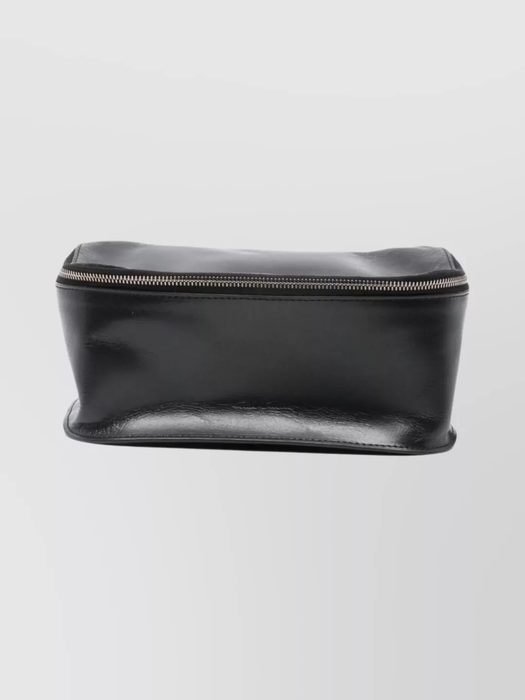 Rick Owens Travel Wallet With External Pocket And Handle In Black