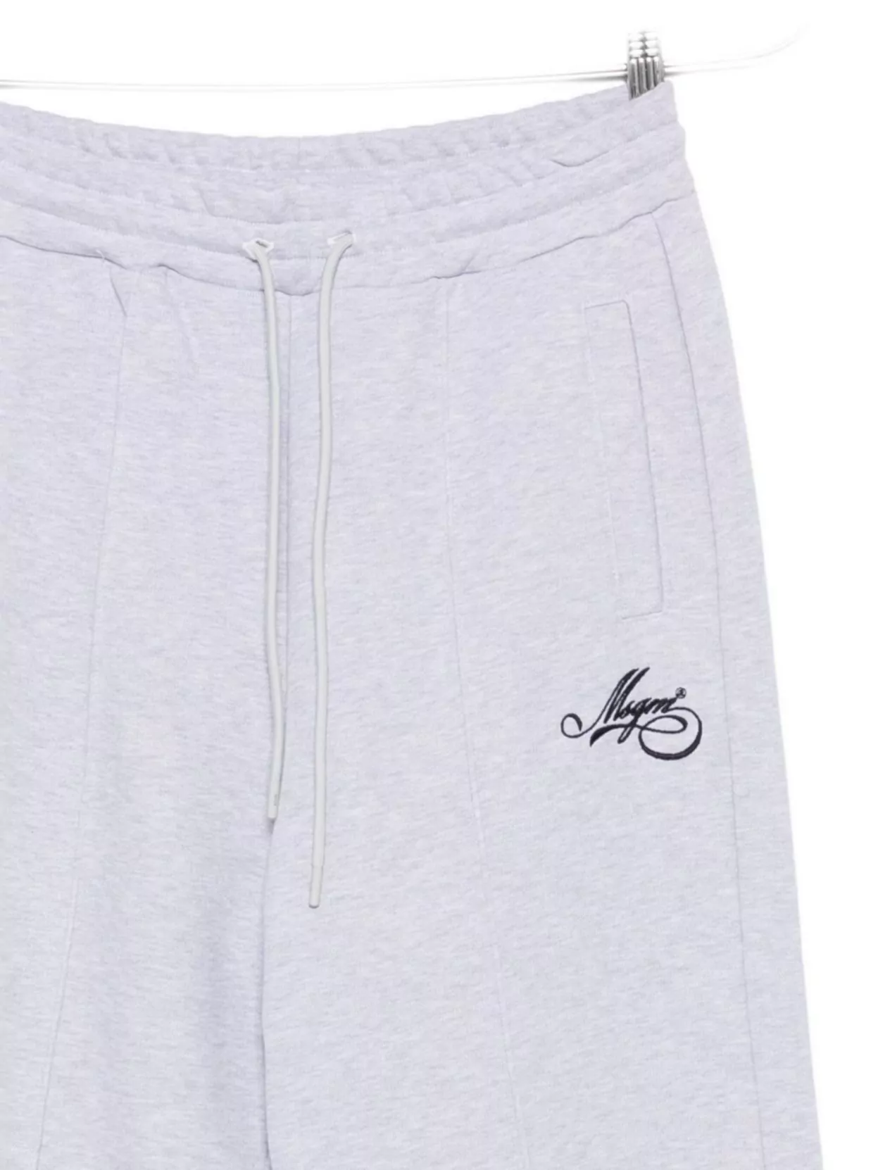 Msgm Comfortable Trousers Featuring Elastic Waistband In White