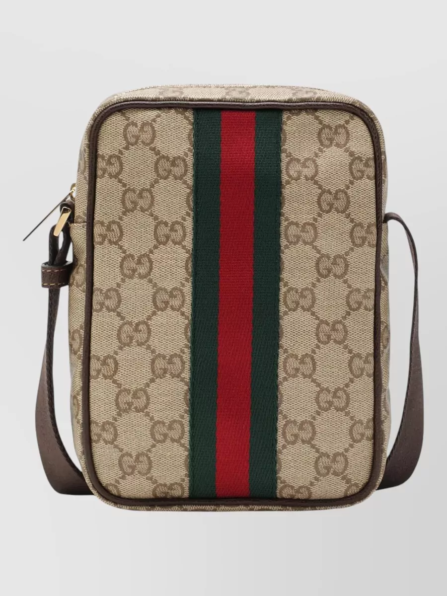 Gucci leather crossbody bag