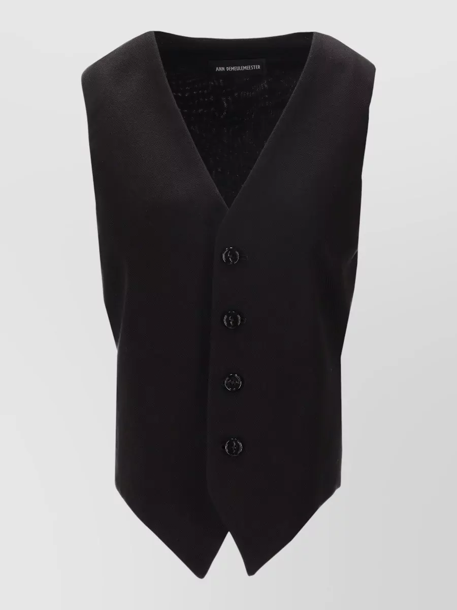 Ann Demeulemeester cotton waistcoat