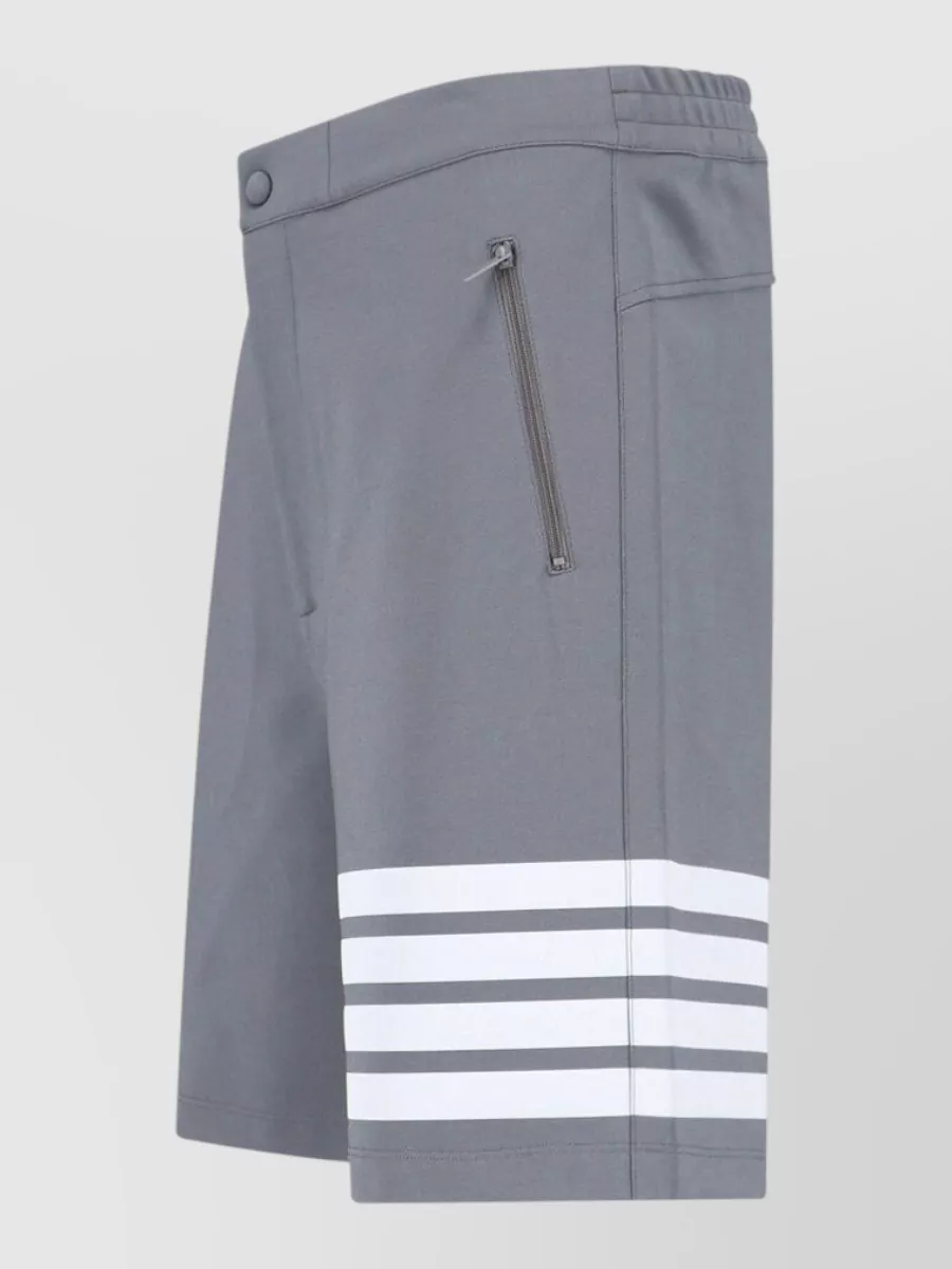 Thom Browne Straight-Leg Bermuda Shorts