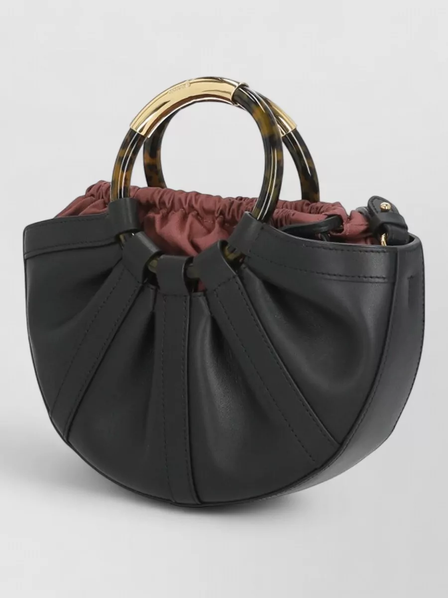 Coccinelle Leather Bucket Bag