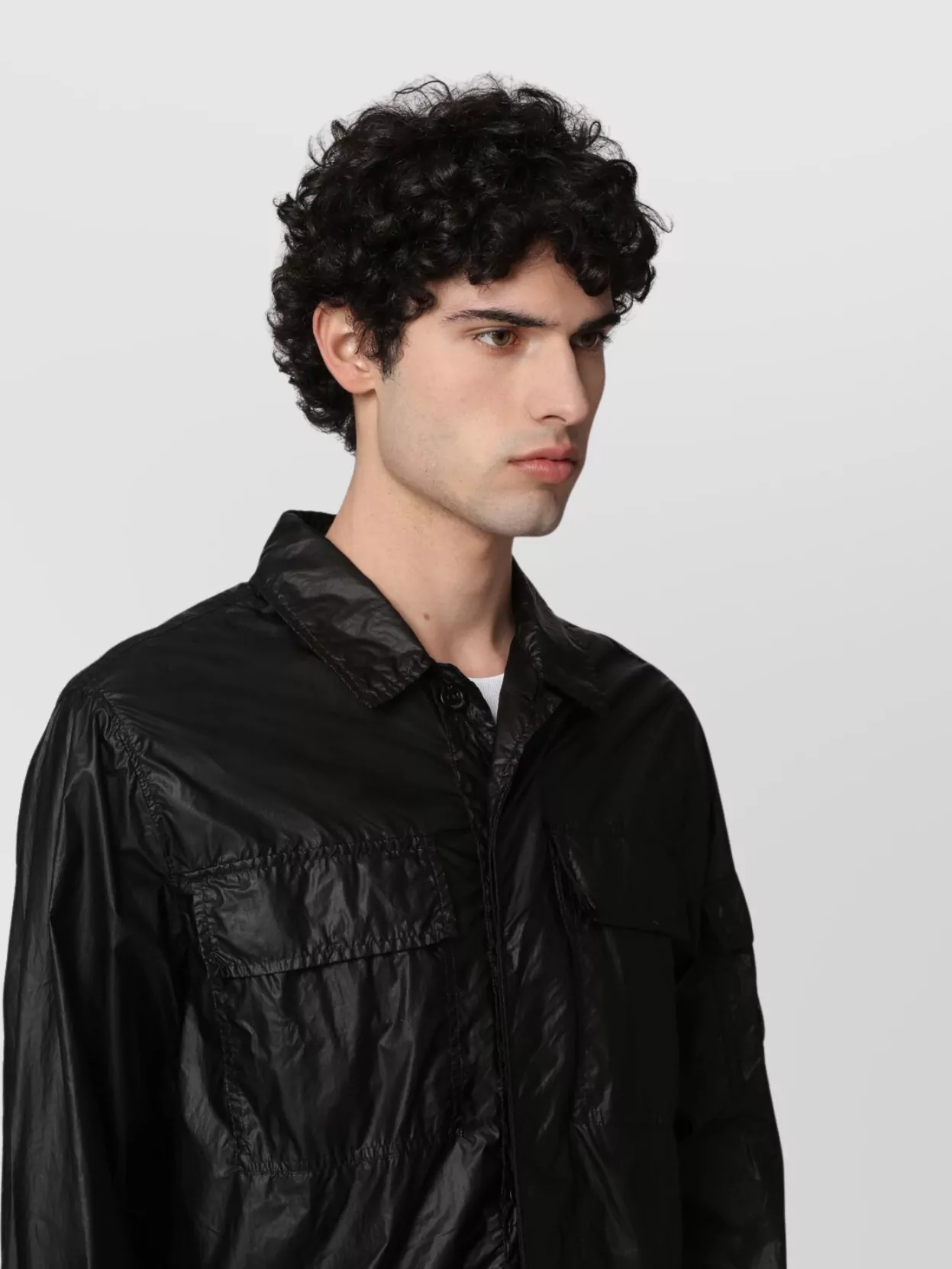C.p. Company Jacket Technical Fabric Multiple Pockets