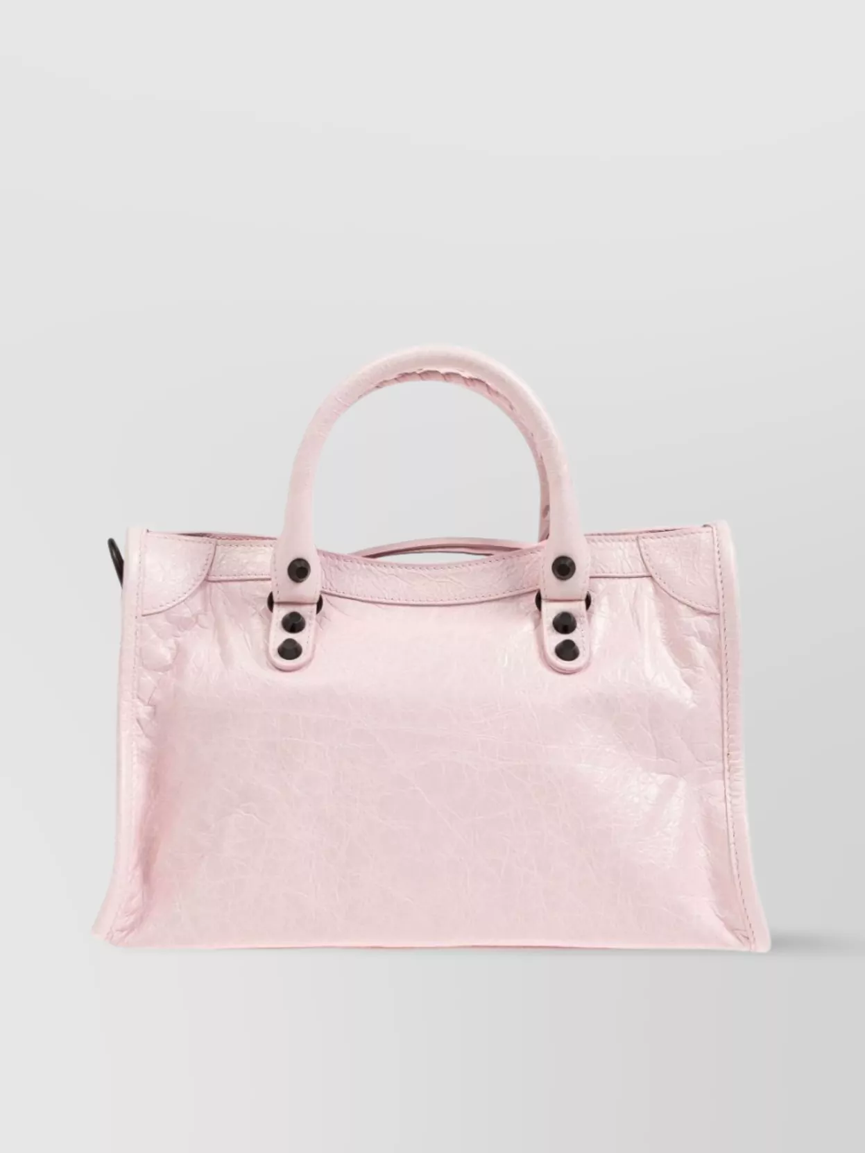 Balenciaga Small Leather Handbag For The City