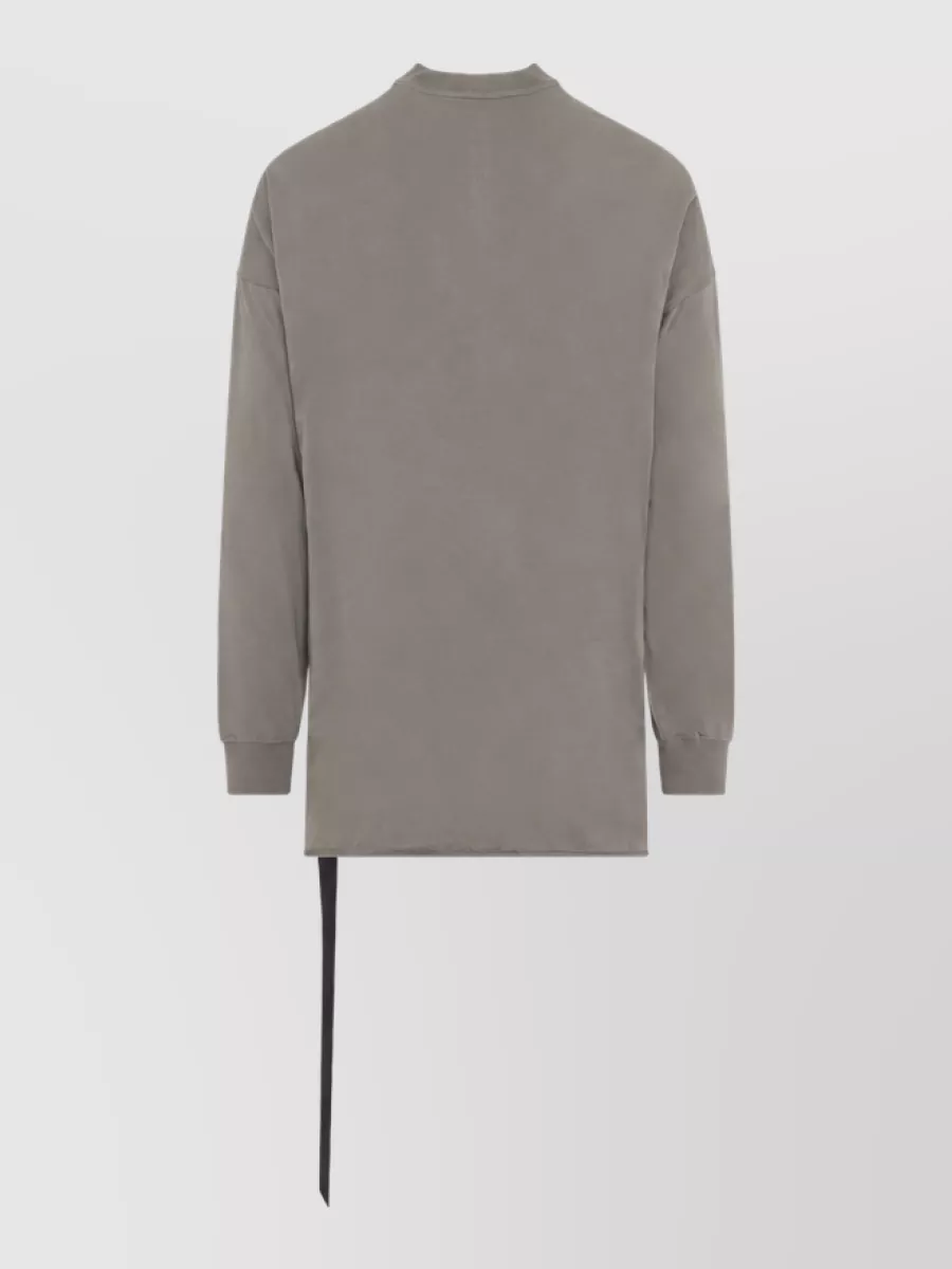 Rick Owens Drkshdw Cotton Oversized Long-Sleeve T-Shirt