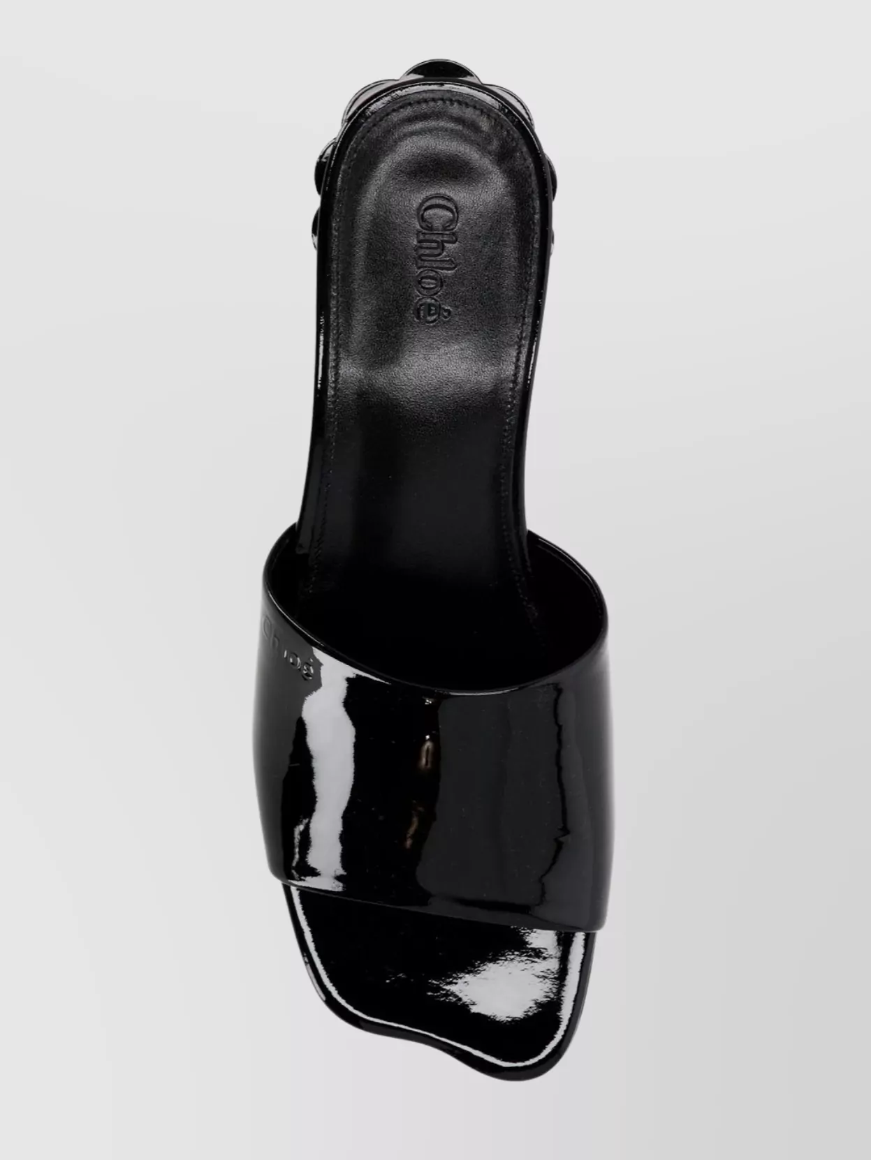 Chloé Shell Heel Wave Sole Open Toe Sandals