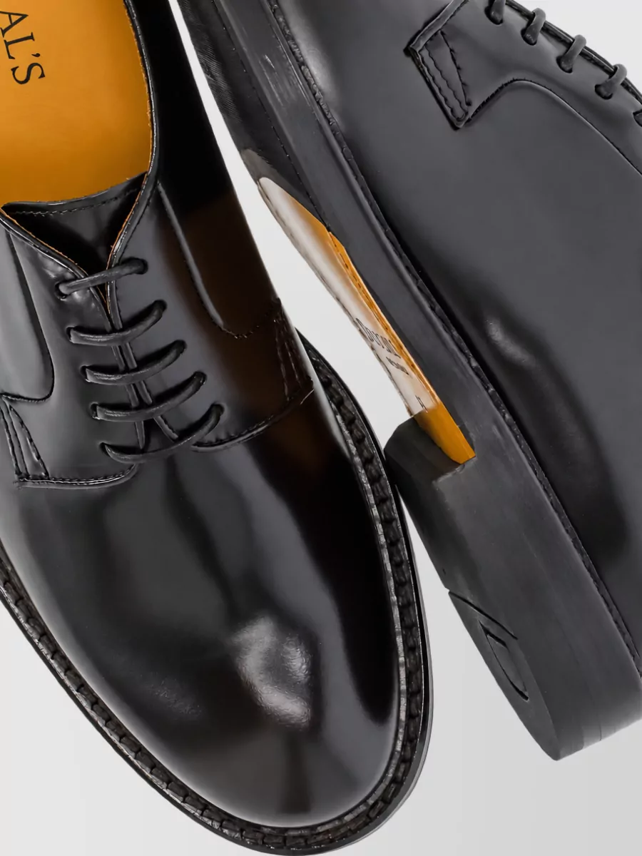 Doucal's leather derby shoes