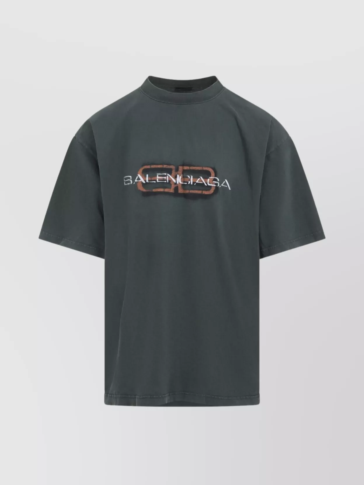 Balenciaga Short Sleeve Graphic Print T-Shirt