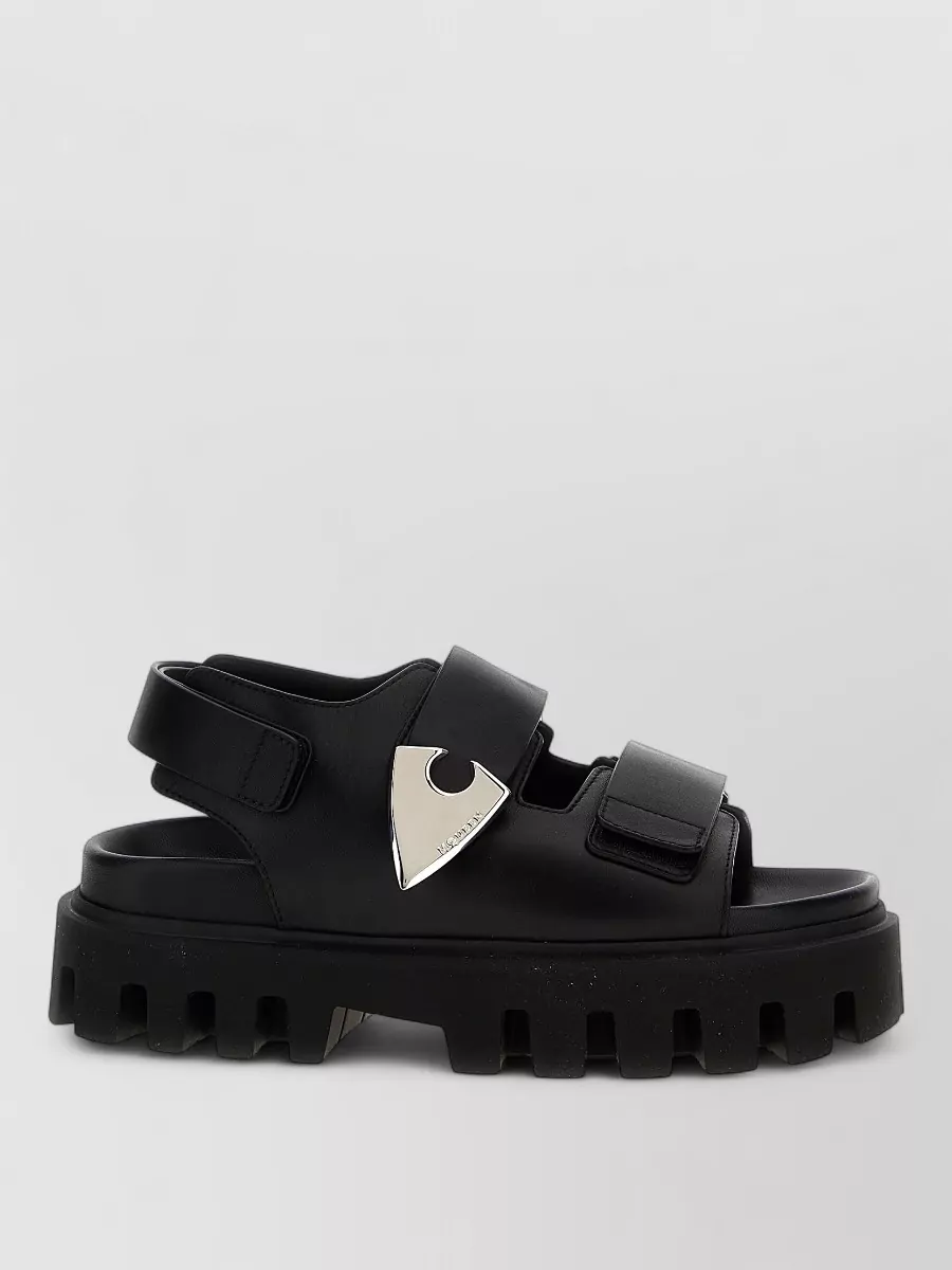 Mc Queen Leather Sandals
