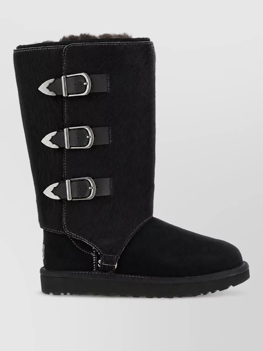 Ugg Leather Tall Western Boots