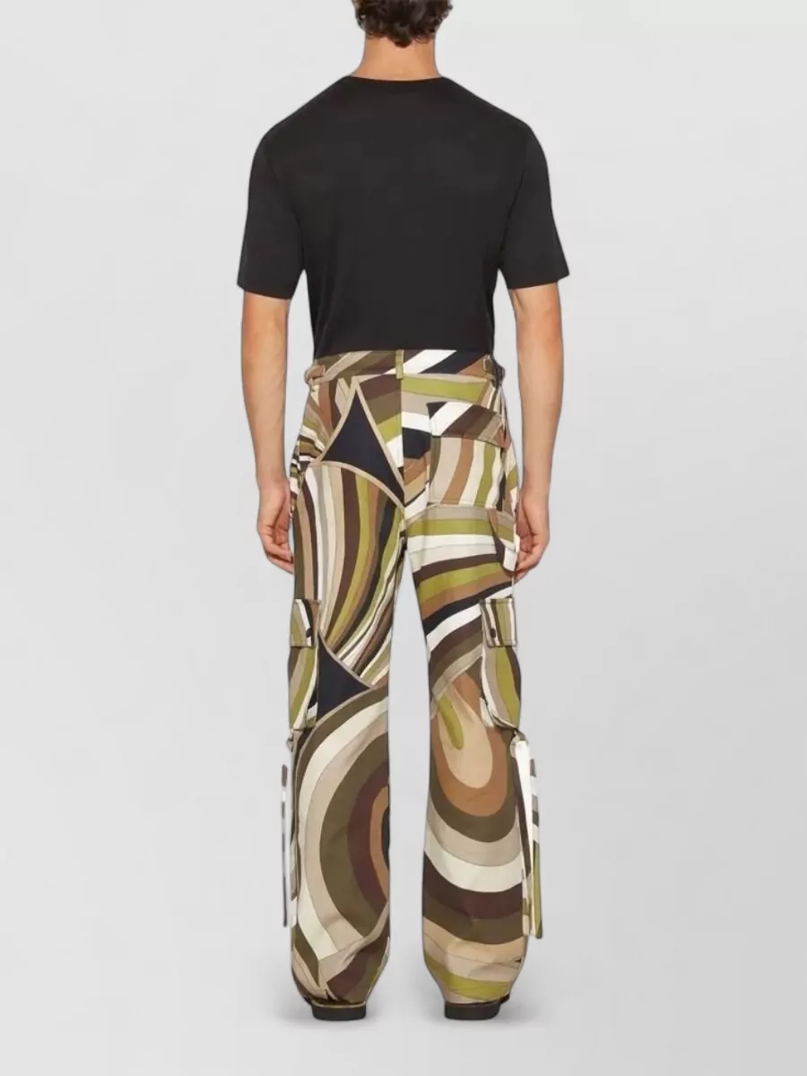 Pucci Cotton Cargo Shorts