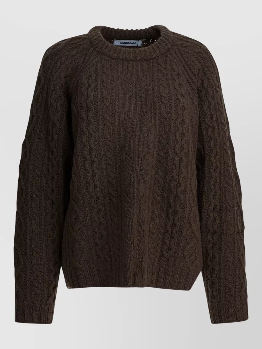 SANDBEIGE wool jumper