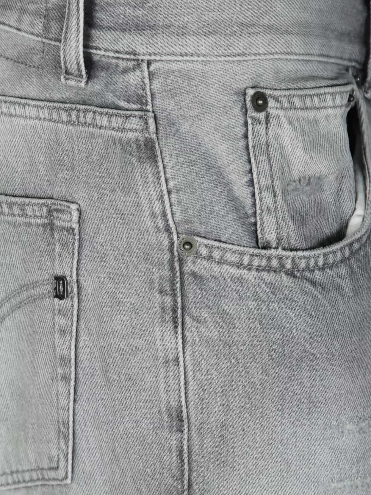Dondup Dian Distressed Five-Pocket Trousers
