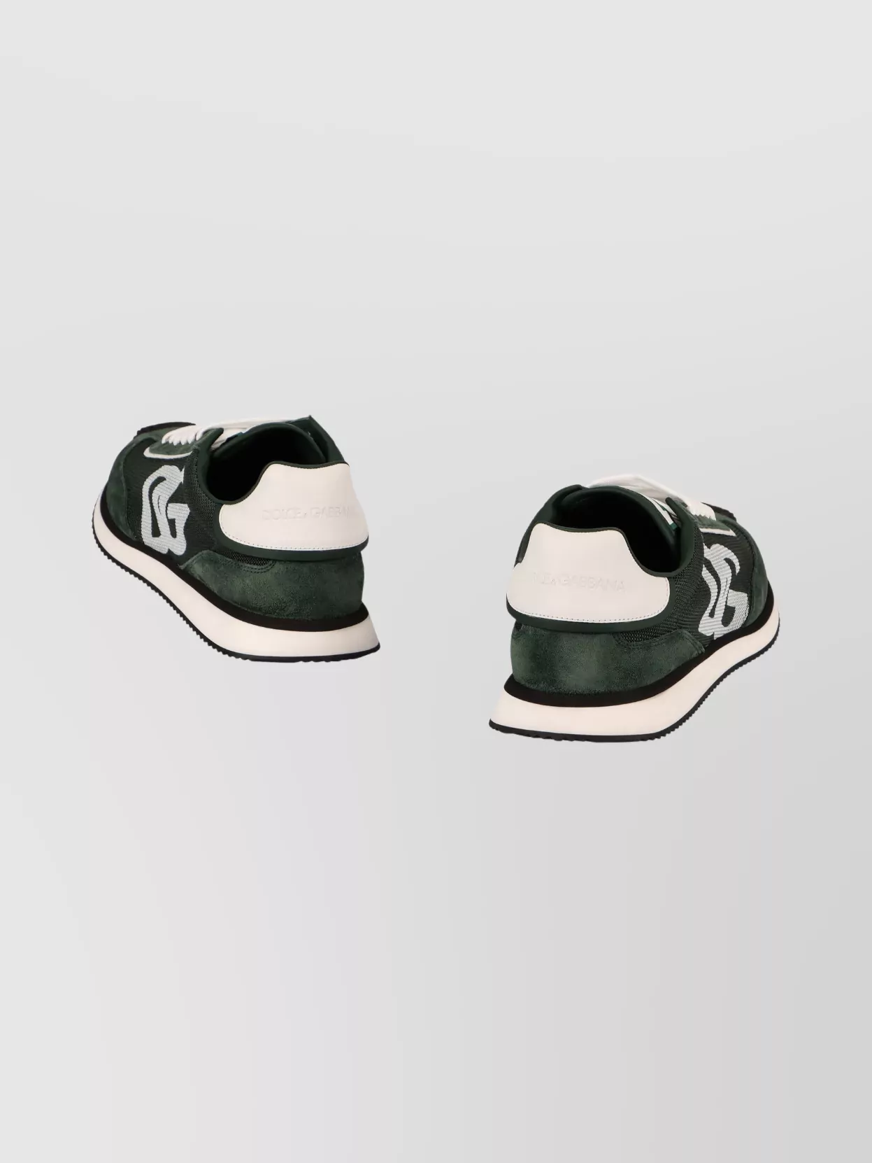 Dolce&Gabbana Low-Top Sneakers With Mesh And Suede