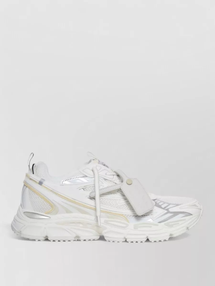 Off-White Printed Low-Top Sneakers