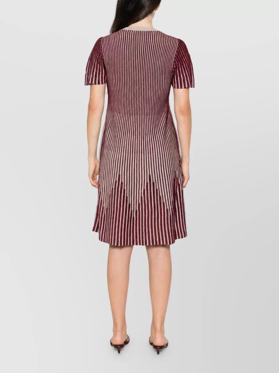 Emporio Armani Striped Mini Dress