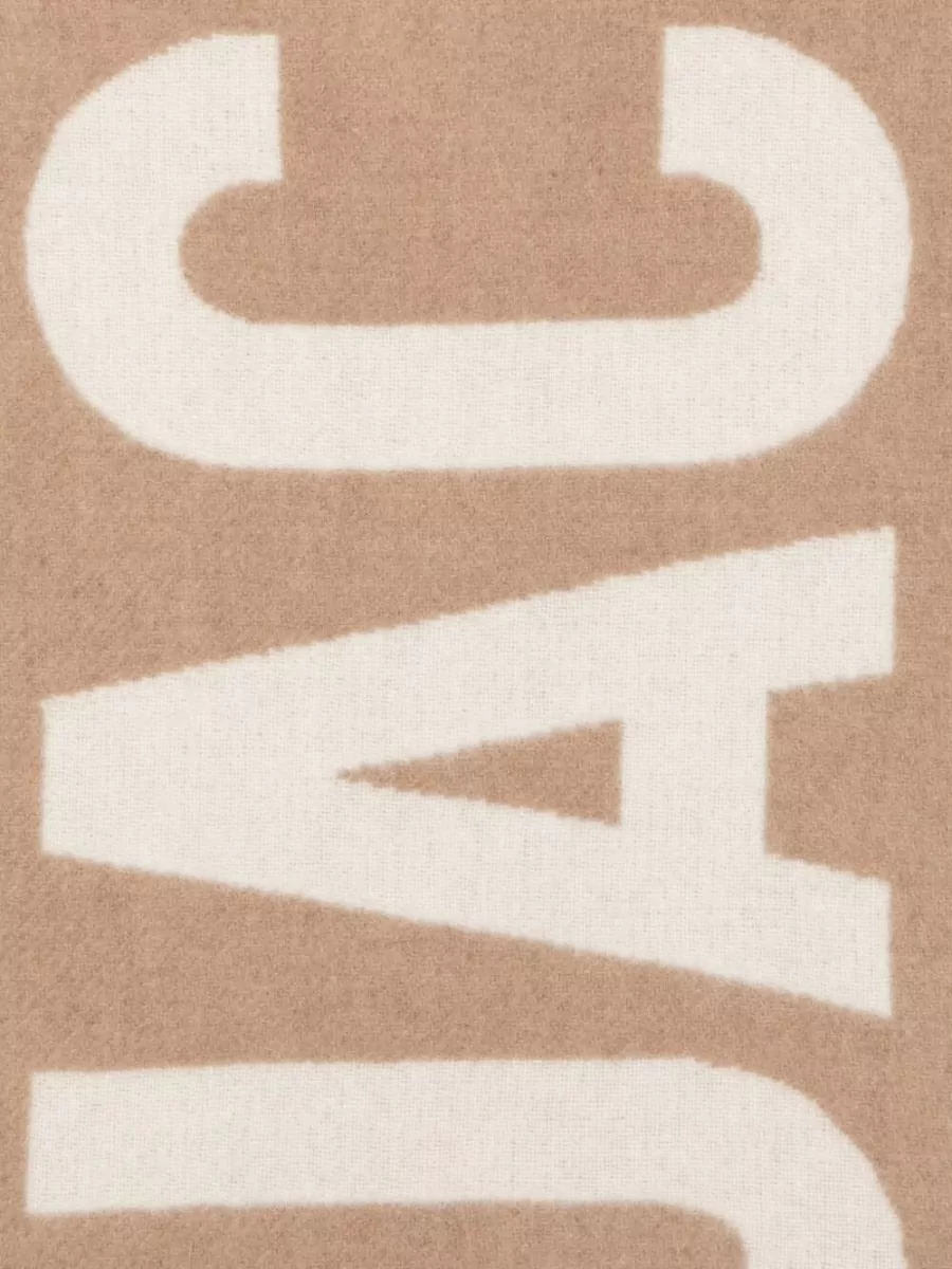 Jacquemus Virgin Wool Logo Scarf