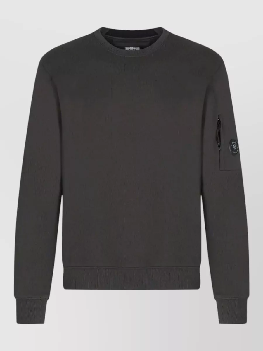 C.P. Company cotton crew neck long-sleeve sweater