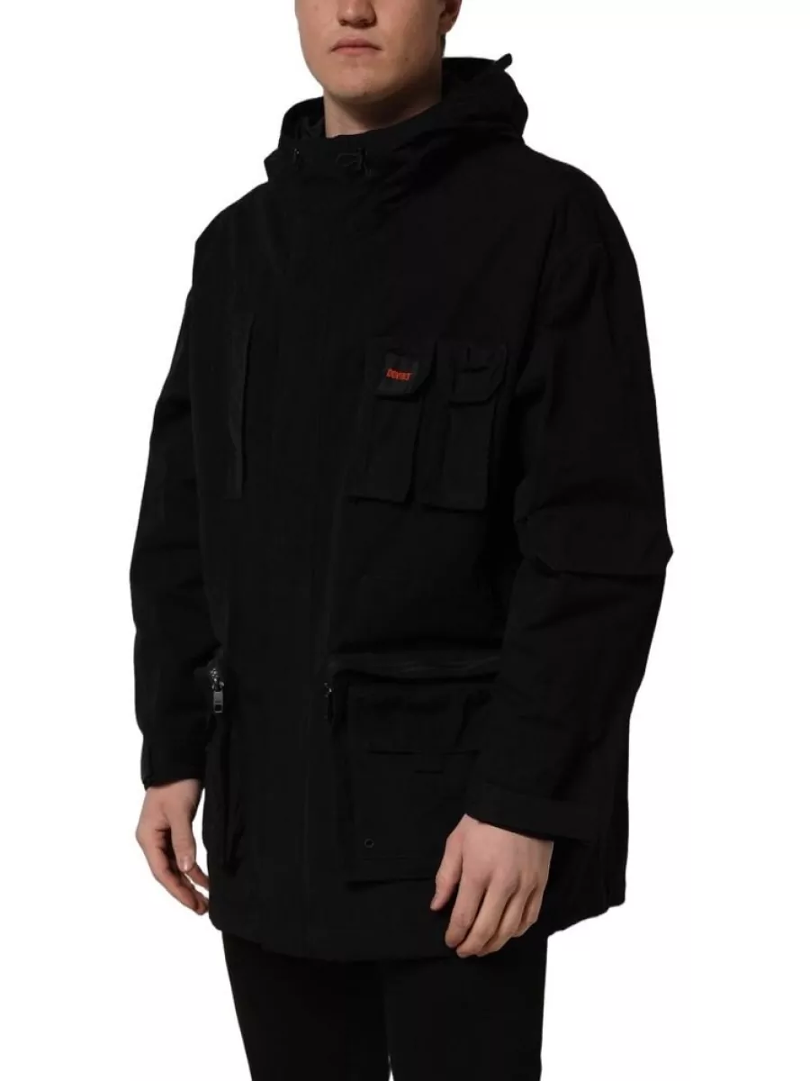 Dolce&Gabbana Nylon Hooded Padded Jacket