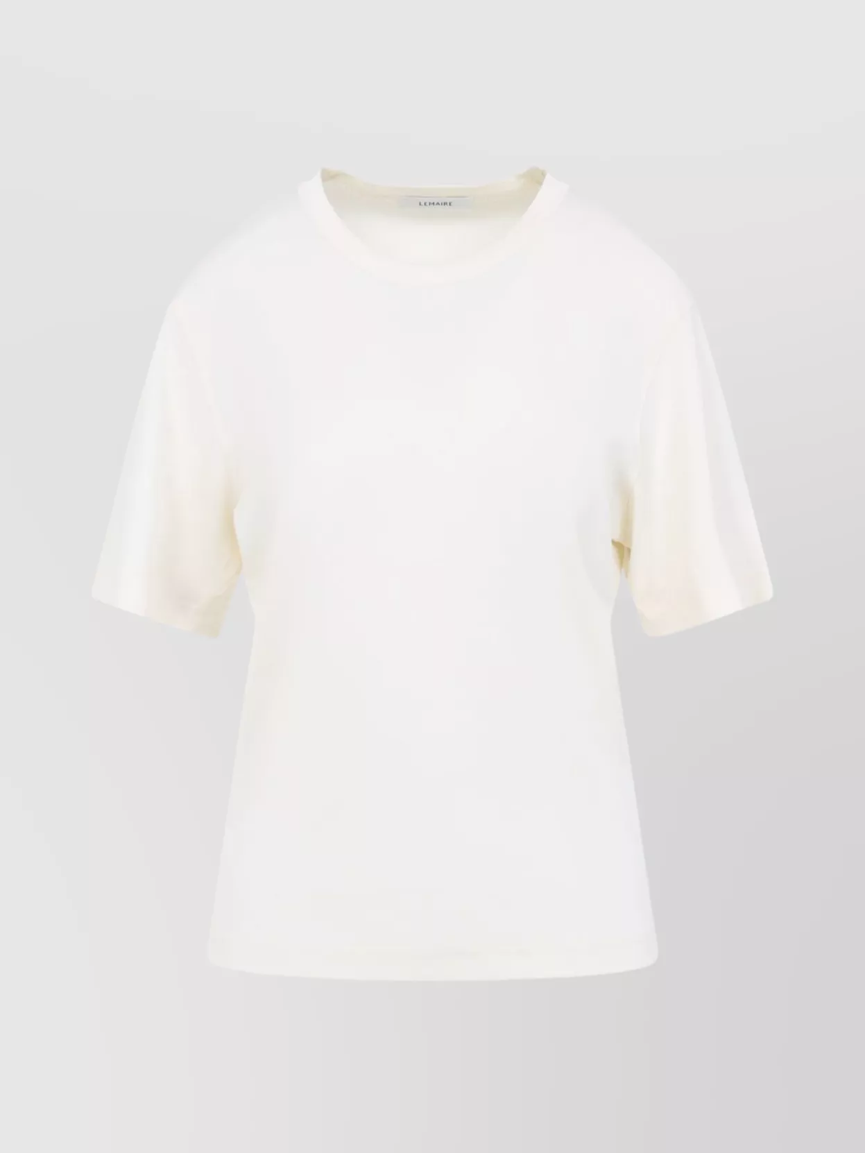 Lemaire Relaxed Fit Ribbed Cotton T-Shirt